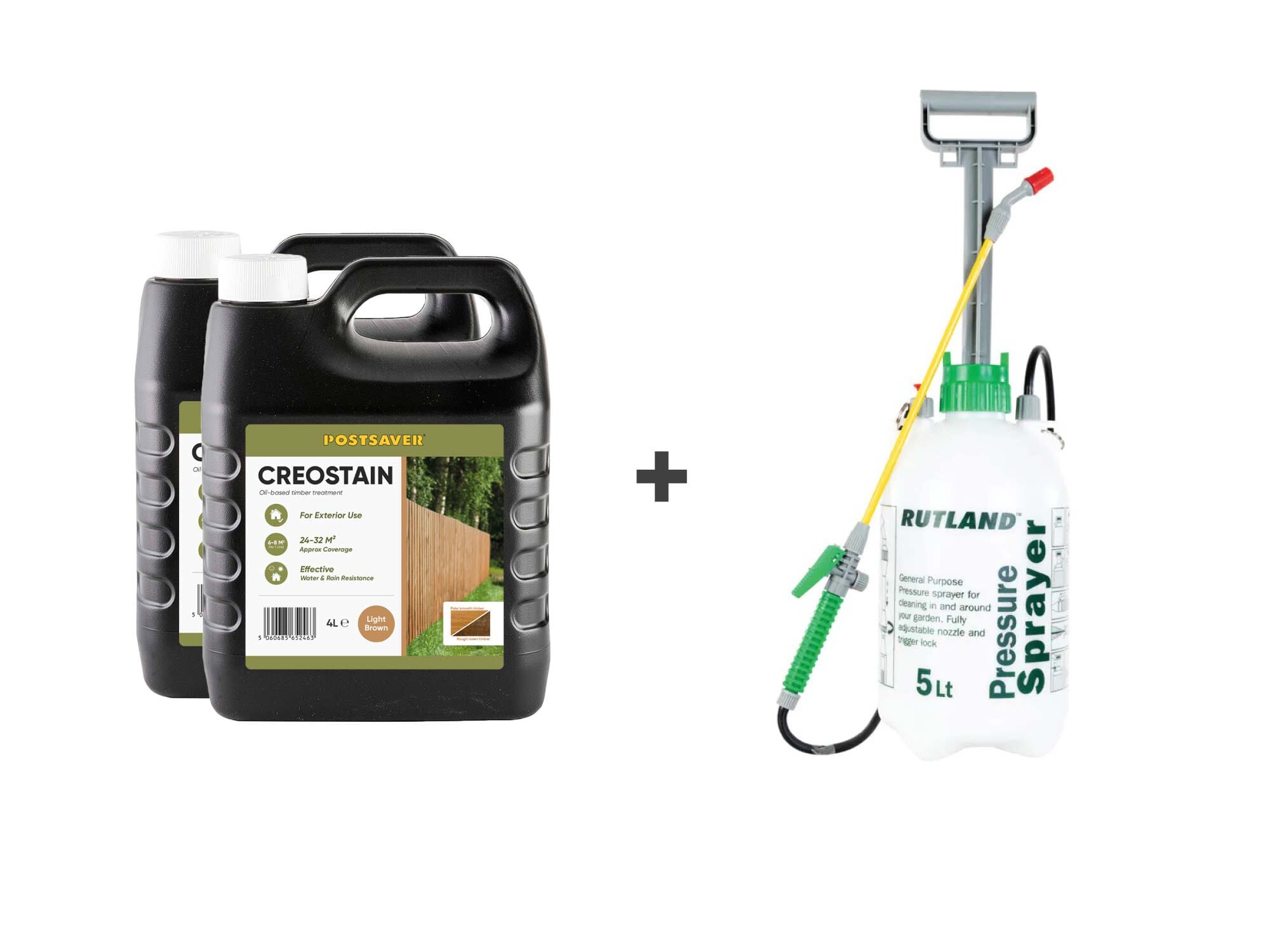 Creostain-8L-Light-Brown-Plus-Sprayer Creostain-8L-Light-Brown-Plus-Sprayer