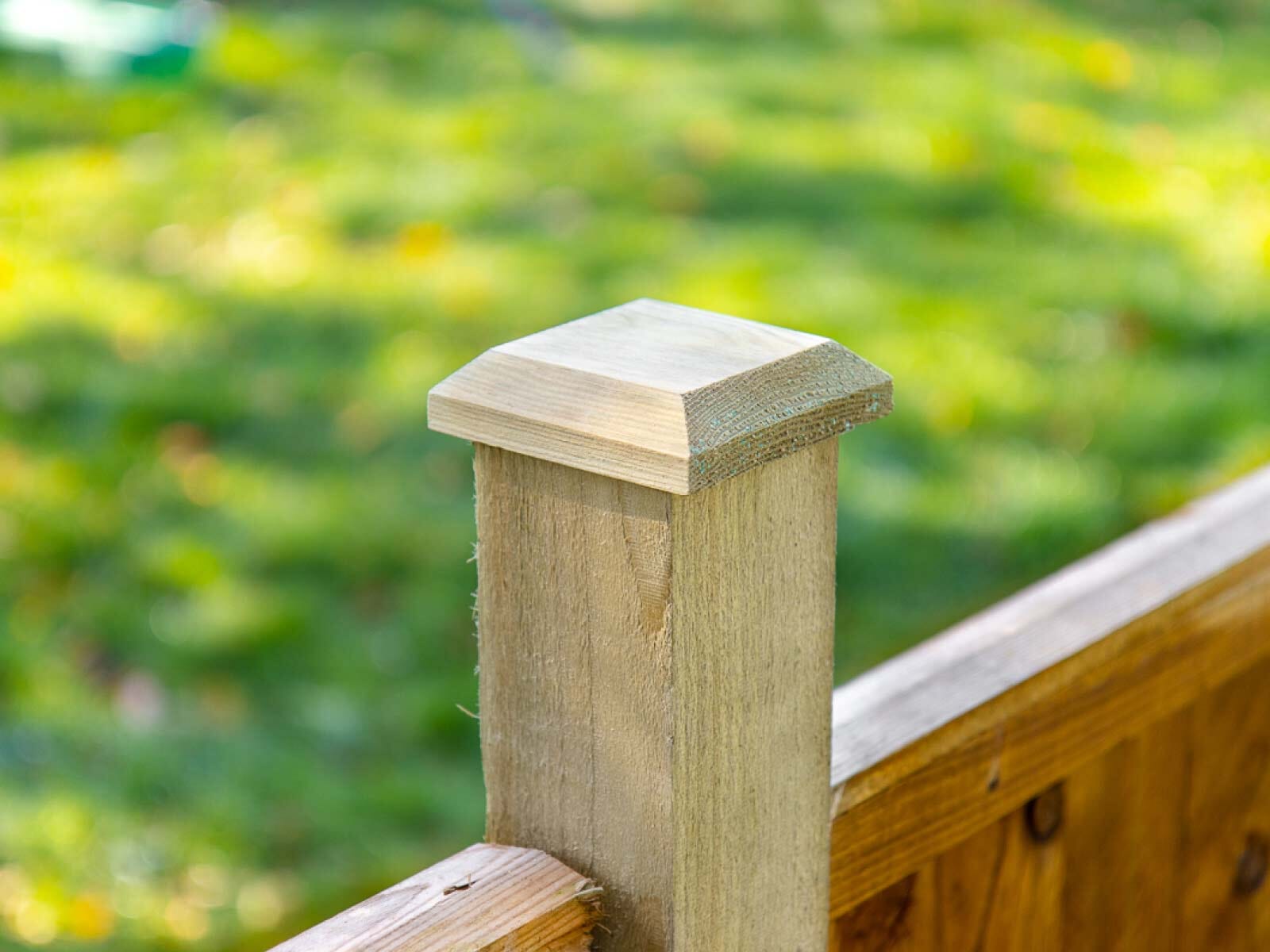 3-inch-post-cap-green-on-fence 3-inch-post-cap-green-on-fence